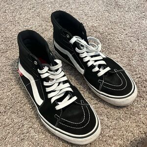 Vans - Black Hightop’s Size 9